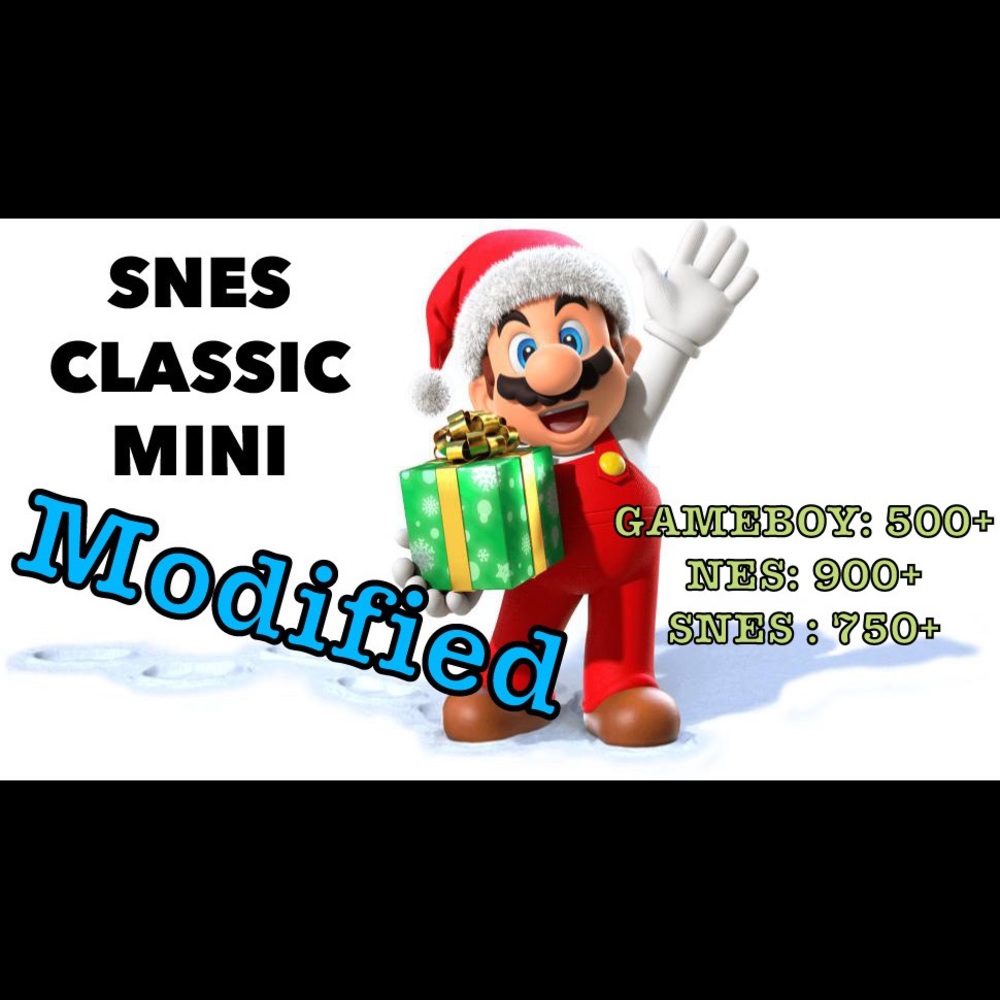 Super Nintendo Classic Mini Modified